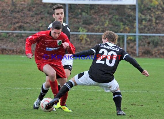 FC Zuzenhausen - SV Sandhausen U23 Verbandsliga Nordbaden (© Siegfried)